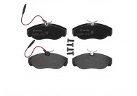 Kit de plaquettes de frein, frein à disque P23068 Brembo
