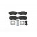 Kit de plaquettes de frein, frein à disque P23093 Brembo
