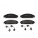 Kit de plaquettes de frein, frein à disque P23149 Brembo, Vignette 3