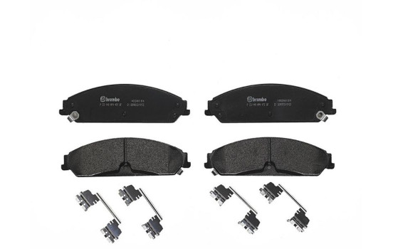 Kit de plaquettes de frein, frein à disque P23149 Brembo, Image 3