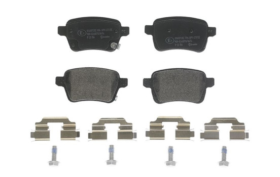 Kit de plaquettes de frein, frein à disque P23156 Brembo, Image 3