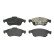 Kit de plaquettes de frein, frein à disque P23165 Brembo, Vignette 2