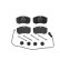 Kit de plaquettes de frein, frein à disque P24084 Brembo, Vignette 3