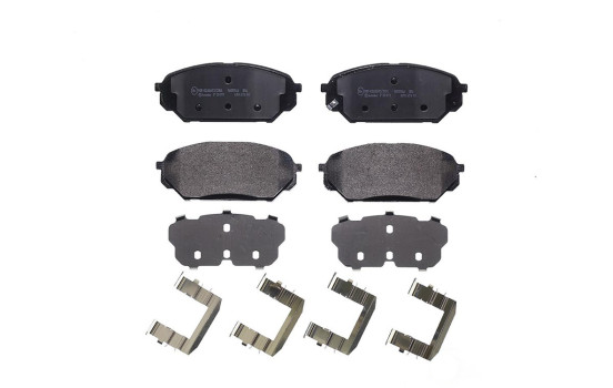 Kit de plaquettes de frein, frein à disque P30071 Brembo