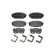 Kit de plaquettes de frein, frein à disque P30071 Brembo, Vignette 3