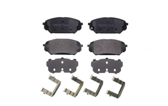 Kit de plaquettes de frein, frein à disque P30071 Brembo, Image 3
