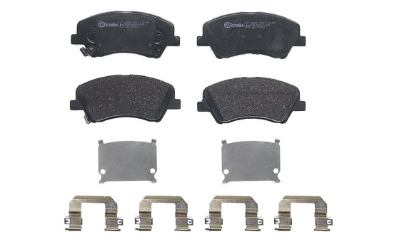Kit de plaquettes de frein, frein à disque P30098 Brembo, Image 2