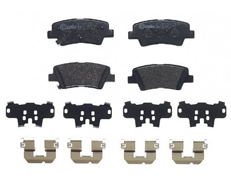 Kit de plaquettes de frein, frein à disque P30103 Brembo