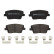 Kit de plaquettes de frein, frein à disque P30112 Brembo, Vignette 2