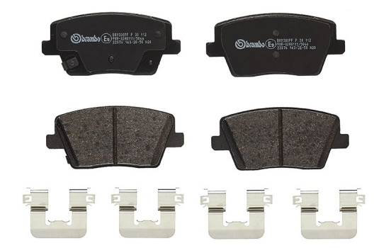 Kit de plaquettes de frein, frein à disque P30112 Brembo, Image 2