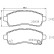 Kit de plaquettes de frein, frein à disque P49057 Brembo, Vignette 2
