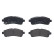 Kit de plaquettes de frein, frein à disque P49057 Brembo, Vignette 3