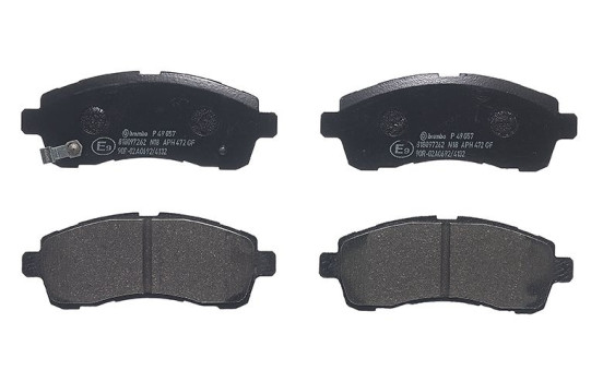 Kit de plaquettes de frein, frein à disque P49057 Brembo, Image 3