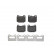 Kit de plaquettes de frein, frein à disque P50043 Brembo
