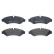 Kit de plaquettes de frein, frein à disque P50155 Brembo, Vignette 2