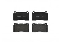 Kit de plaquettes de frein, frein à disque P54040 Brembo
