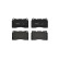 Kit de plaquettes de frein, frein à disque P54040 Brembo, Vignette 3