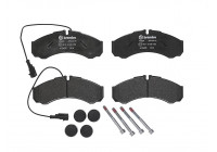 Kit de plaquettes de frein, frein à disque P56069 Brembo
