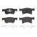 Kit de plaquettes de frein, frein à disque P59083 Brembo