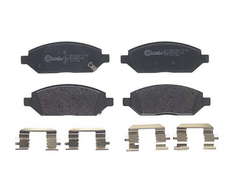 Kit de plaquettes de frein, frein à disque P59088 Brembo