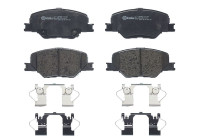 Kit de plaquettes de frein, frein à disque P59096 Brembo