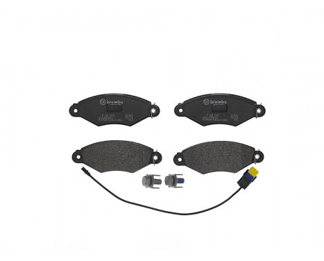 Kit de plaquettes de frein, frein à disque P68042 Brembo