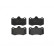 Kit de plaquettes de frein, frein à disque P68051 Brembo, Vignette 3
