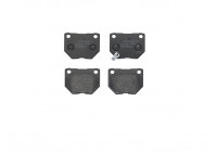 Kit de plaquettes de frein, frein à disque P78016 Brembo