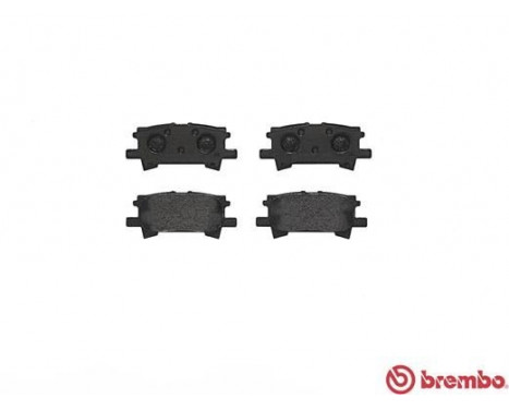 Kit de plaquettes de frein, frein à disque P83068 Brembo, Image 2