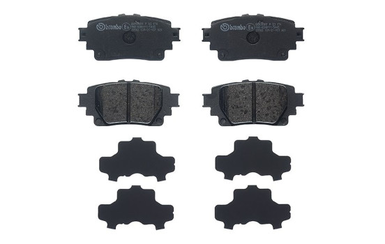 Kit de plaquettes de frein, frein à disque P83174 Brembo, Image 2