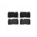Kit de plaquettes de frein, frein à disque P85122 Brembo, Vignette 3