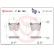 Kit de plaquettes de frein, frein à disque P85152 Brembo, Vignette 2