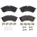 Kit de plaquettes de frein, frein à disque P85168 Brembo, Vignette 2
