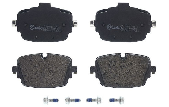 Kit de plaquettes de frein, frein à disque P85180 Brembo, Image 2