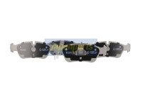 Kit de plaquettes de frein, frein à disque PA-0006AF Japanparts