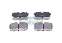 Kit de plaquettes de frein, frein à disque PA-0013AF Japanparts