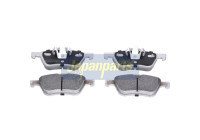 Kit de plaquettes de frein, frein à disque PA-0027AF Japanparts