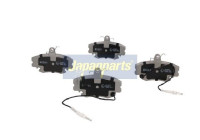 Kit de plaquettes de frein, frein à disque PA-0037AF Japanparts