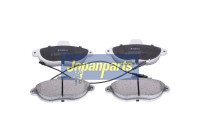 Kit de plaquettes de frein, frein à disque PA-0063AF Japanparts
