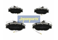 Kit de plaquettes de frein, frein à disque PA-0064AF Japanparts