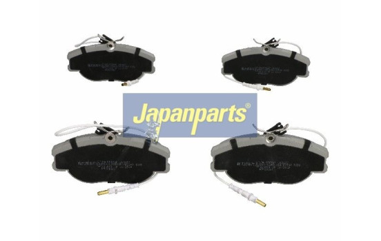 Kit de plaquettes de frein, frein à disque PA-0064AF Japanparts