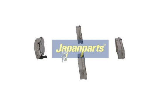 Kit de plaquettes de frein, frein à disque PA-0075AF Japanparts, Image 3