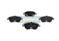 Kit de plaquettes de frein, frein à disque PA-0075AF Japanparts