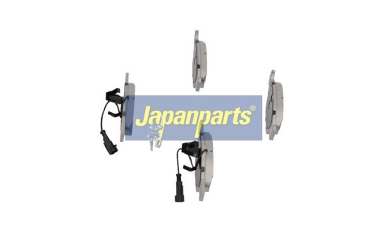 Kit de plaquettes de frein, frein à disque PA-0079AF Japanparts, Image 2