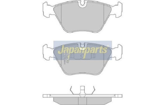 Kit de plaquettes de frein, frein à disque PA-0111AF Japanparts, Image 2