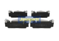 Kit de plaquettes de frein, frein à disque PA-0127AF Japanparts