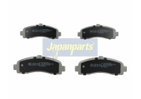 Kit de plaquettes de frein, frein à disque PA-012AF Japanparts