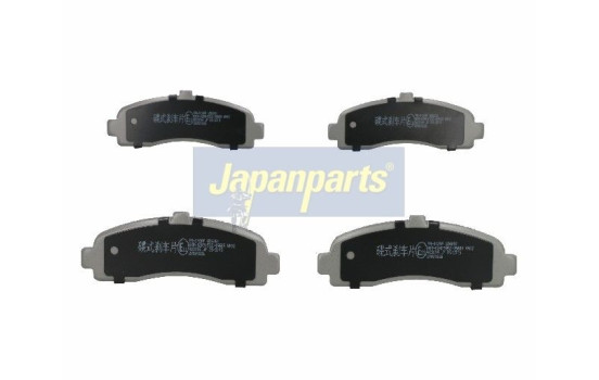 Kit de plaquettes de frein, frein à disque PA-012AF Japanparts