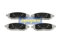 Kit de plaquettes de frein, frein à disque PA-018AF Japanparts