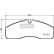 Kit de plaquettes de frein, frein à disque PA-0233AF Japanparts, Vignette 2